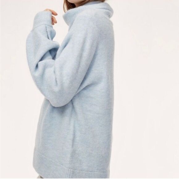 ARITZIA The Group by Babaton Adichie Turtle Neck Wool Blend Sweater - Picture 2 of 8